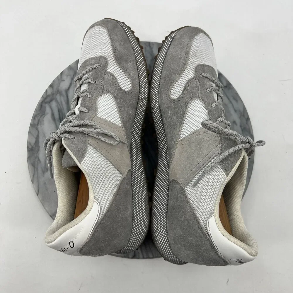 Johnnie-O Mens 12 Shoe Grey Range Runner Athletic Versatile Walking Golf Sneaker